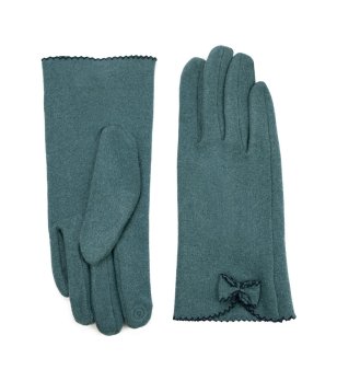 Дамски тюркоазени ръкавици Dinara снимка