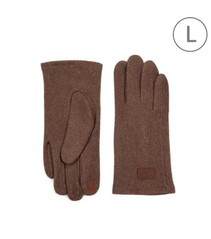 Дамски кафяви ръкавици Classic снимка