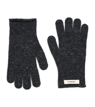 Унисекс графитени ръкавици от вълна Falco снимка