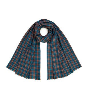 Унисекс кариран шал снимка