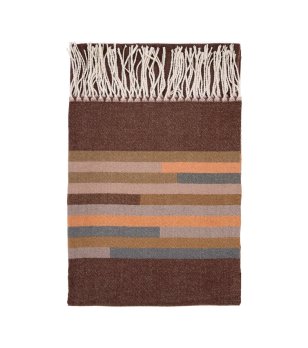 Шал в кафяво с ресни Tribeca снимка