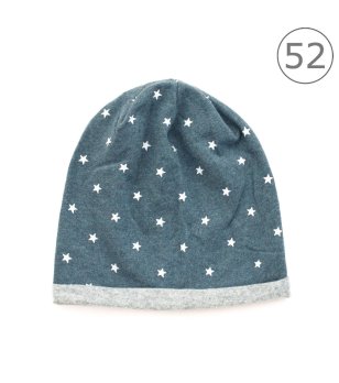 Синя детска преходна шапка снимка