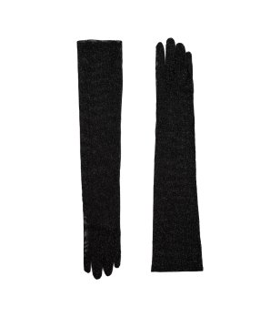 Дамски дълги ръкавици в черно Carnival Mist снимка
