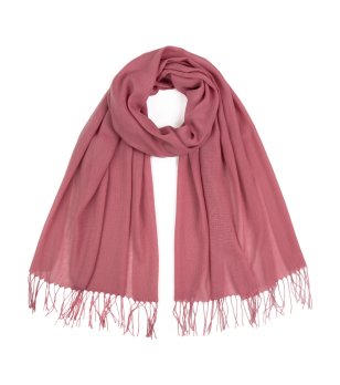 Шал с ресни в розов нюанс снимка