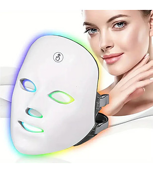 Уред за светлинна LED терапия за лице снимка