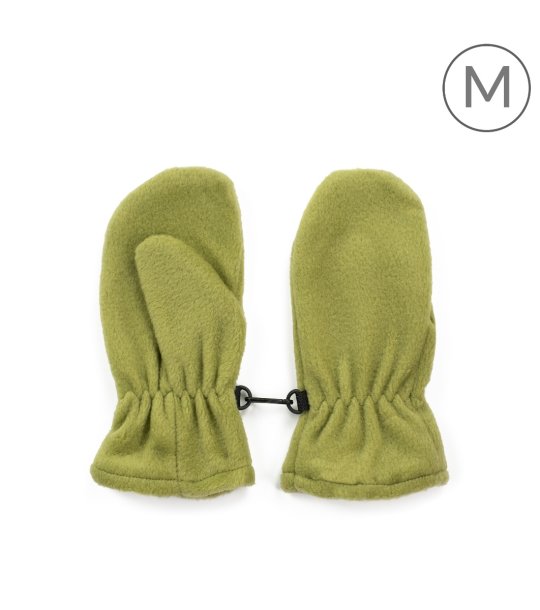 Детски зелени ръкавици с един пръст размер М снимка