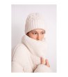 Екрю зимна шапка-2 снимка
