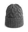 Зимна шапка в цвят графит-1 снимка