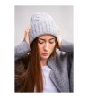 Сива зимна шапка-2 снимка