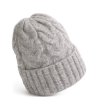 Сива зимна шапка-3 снимка