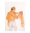 Шал в оранжеви нюанси с ресни Harper-3 снимка