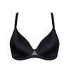 Черен сутиен с лети чашки Madlene-4 снимка
