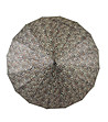 Long umbrella for women - Pagoda umbrella - Leopard Print-1 снимка
