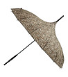 Long umbrella for women - Pagoda umbrella - Leopard Print-4 снимка