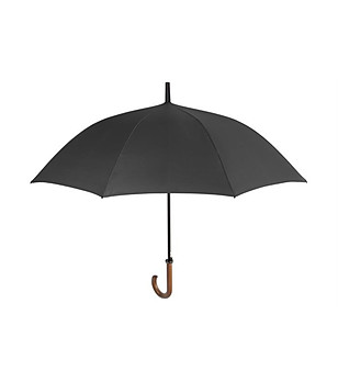 Автоматичен черен чадър за голф снимка