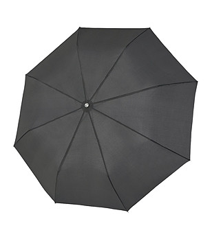 Сгъваем чадър в сиво с принт снимка