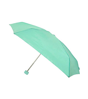 Ветроустойчив чадър в синьо от рециклиран полиестер снимка