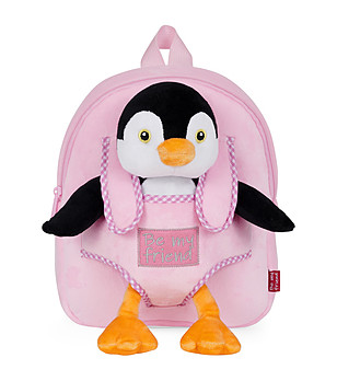 Детска плюшена раница Peggie Penguin снимка
