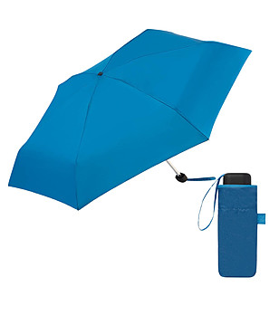 Сгъваем дамски чадър в цвят тюркоаз снимка