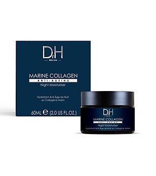 Нощен овлажняващ крем за лице с колаген 60 мл снимка