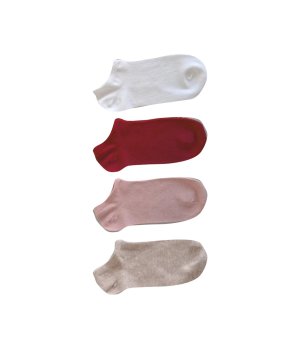 Комплект дамски къси чорапи 4 броя снимка