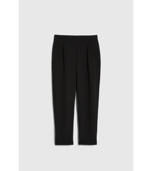 Дамски черен панталон снимка