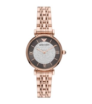 Дамски кварцов розовозлатист часовник снимка