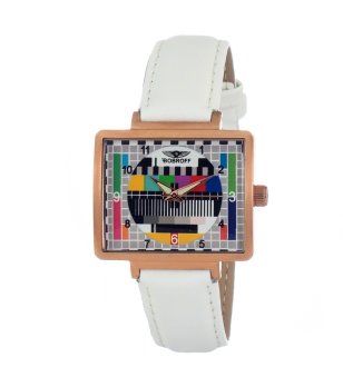 Дамски часовник с аналогов дисплей с ефектен дизайн снимка