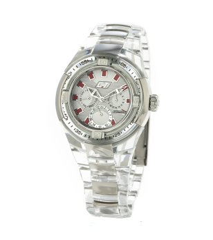 Мъжки аналогов часовник с ефектна верижка снимка