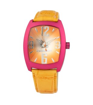 Унисекс часовник в оранжево и циклама снимка
