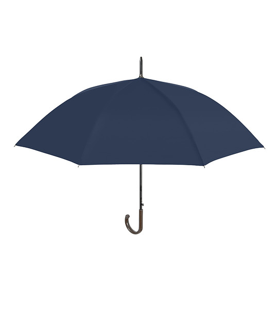 Тъмносин чадър за голф снимка