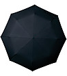 Folding umbrella - Wind resistant - Large protection 100cm diameter - Black-2 снимка