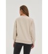 Дамска блуза в бежово-1 снимка