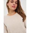 Дамска блуза в бежово-2 снимка