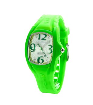 Зелен унисекс кварцов часовник снимка