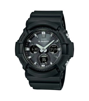 Мъжки спортен черен часовник GAW-100 снимка