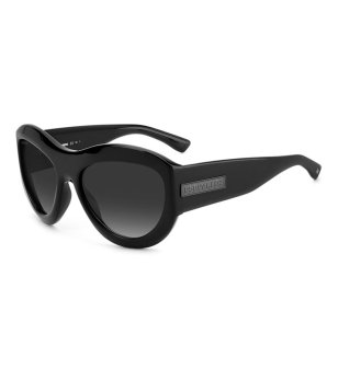 Слънчеви очила с рамка в черно снимка