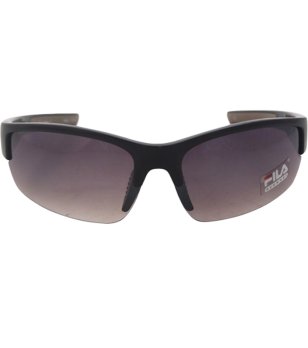 Мъжки спортни слънчеви очила с черна рамка снимка