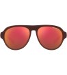 Слънчеви мъжки очила с червени лещи-1 снимка
