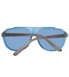 Мъжки слънчеви очила със светлосиня рамка -2 снимка