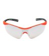 Унисекс спортни очила с червена полурамка-1 снимка