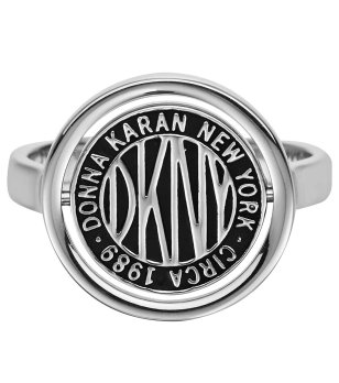 Дамски сребрист пръстен New York снимка