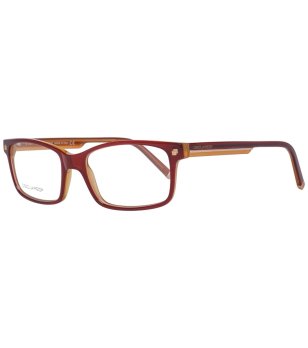 Мъжки правоъгълни очила в кафяво снимка