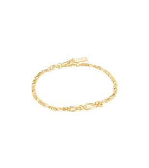 Дамска гривна в златисто снимка