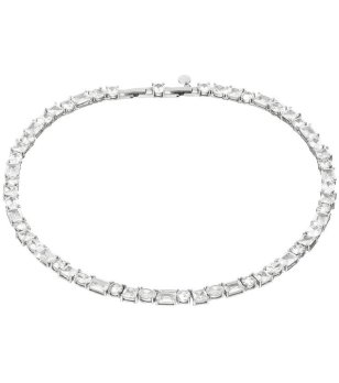 Елегантно дамско колие с кристали снимка