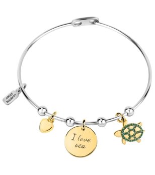 Дамска гривна с морски висулки снимка