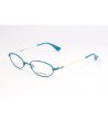 Дамски овални рамки за очила в синьо-1 снимка