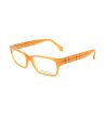 Правоъгълни рамки за очила жълти-1 снимка