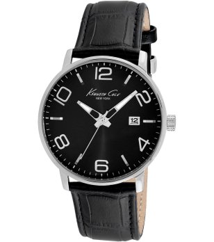 Мъжки аналогов часовник  в черно снимка