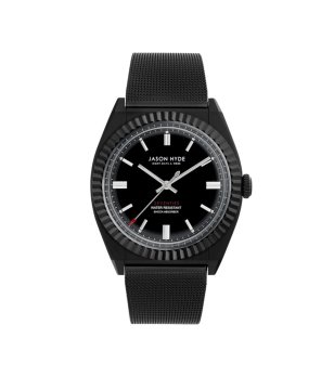 Черен мъжки аналогов часовник снимка